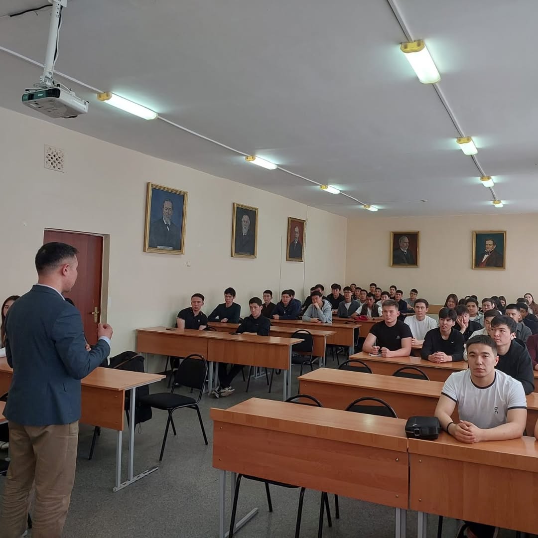 As part of the project “Organization of the Information and Awareness Group to Improve Religious Literacy among the Population of Karaganda City,” a meeting was held with students of Karaganda Technical University named after Academician A. S. Saginov.