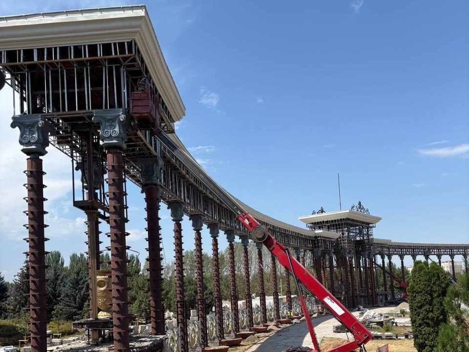 On August 13, an on-site monitoring visit was conducted to assess the reconstruction works at the First President’s Park of the Republic of Kazakhstan.