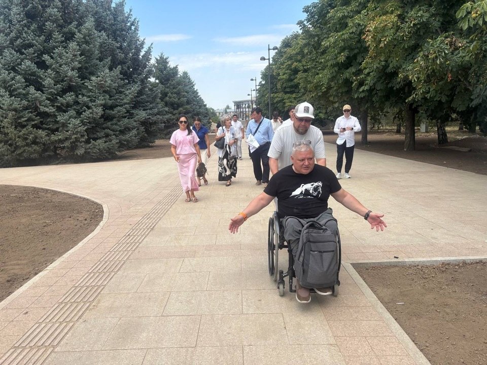 On August 13, an on-site monitoring visit was conducted to assess the reconstruction works at the First President’s Park of the Republic of Kazakhstan.