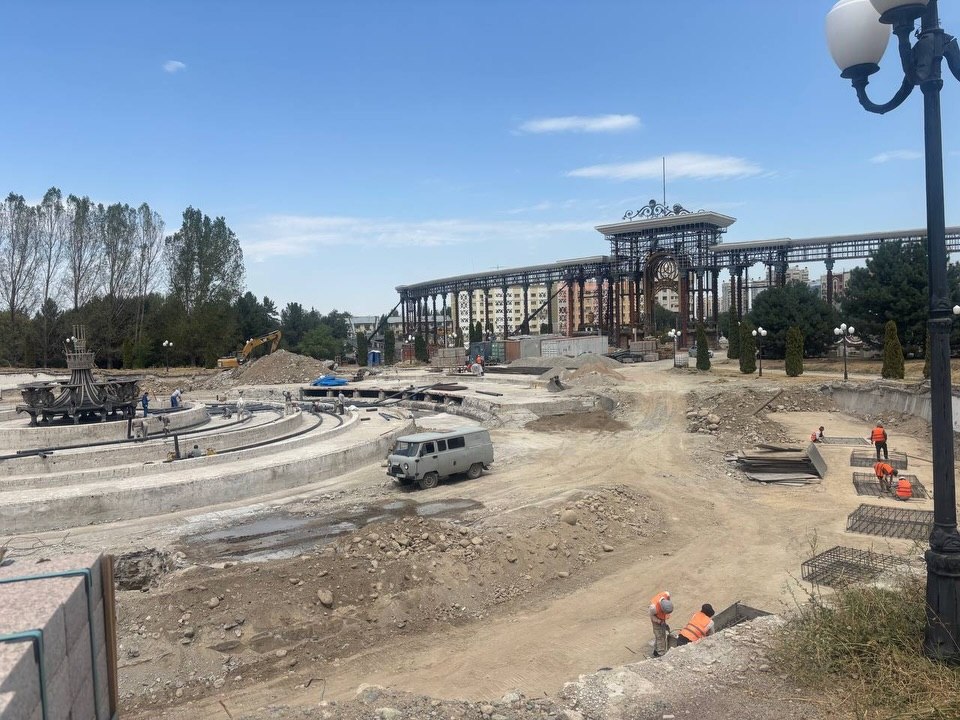 On August 13, an on-site monitoring visit was conducted to assess the reconstruction works at the First President’s Park of the Republic of Kazakhstan.