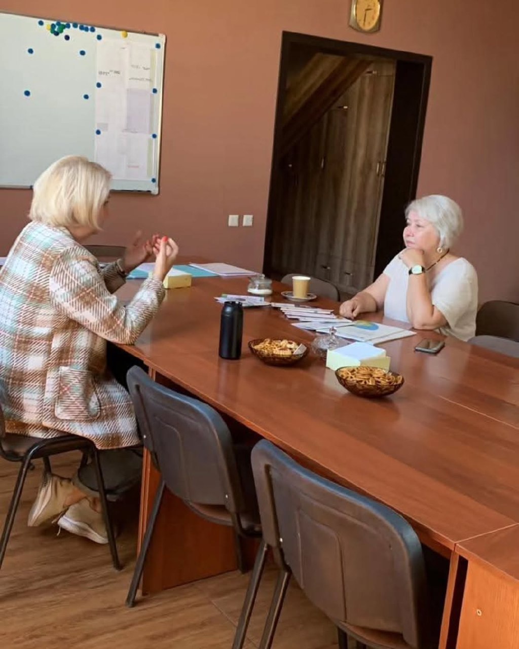 From September 19–22, Larisa Leonidovna Kotelnikova, head of the Social Volunteer Center «Dos.kz» and the Regional Russian Center NGO, conducted an exchange visit and visited: