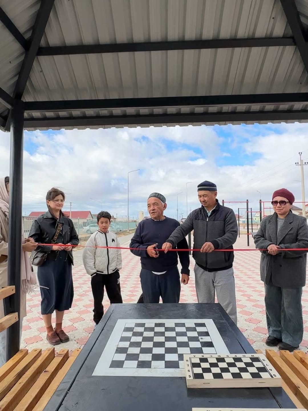 «Шахматный стол для деревни» – интеллектуальное пространство отдыха в селе!