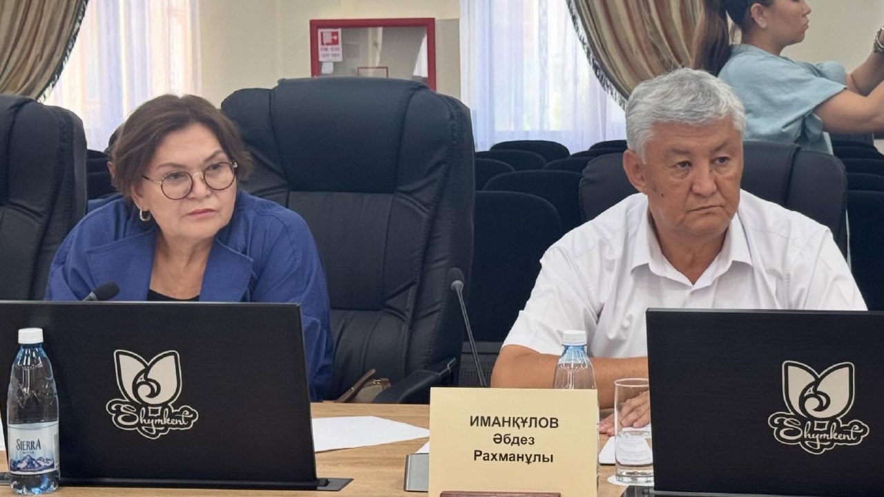 A regular meeting of the Public Council of Shymkent was held. The meeting was opened and chaired by Bukhарbai Parmanov, Chair of the Public Council.