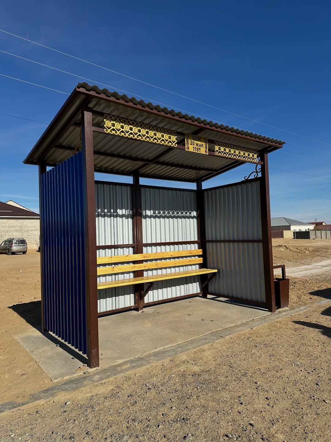 «Остановки для жителей села Боранкул» – проект по улучшению инфраструктуры села!