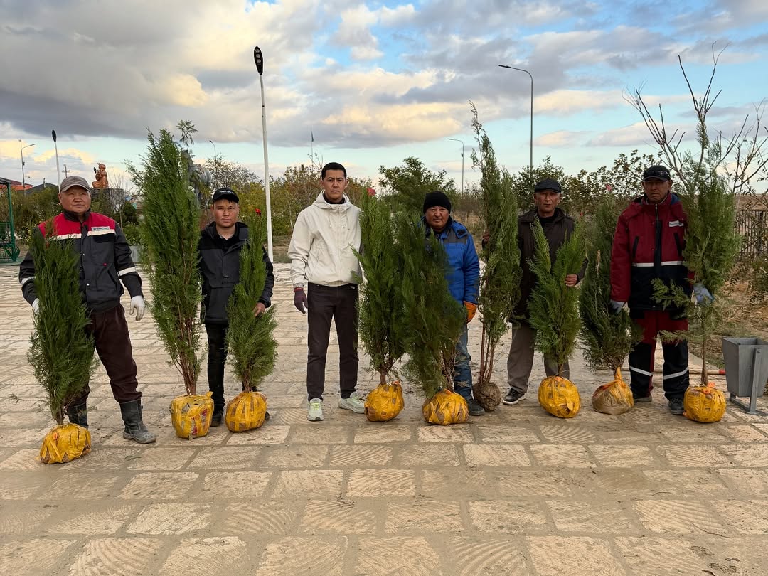 EcoCorner Tenge – зона отдыха и экоуголок для жителей села