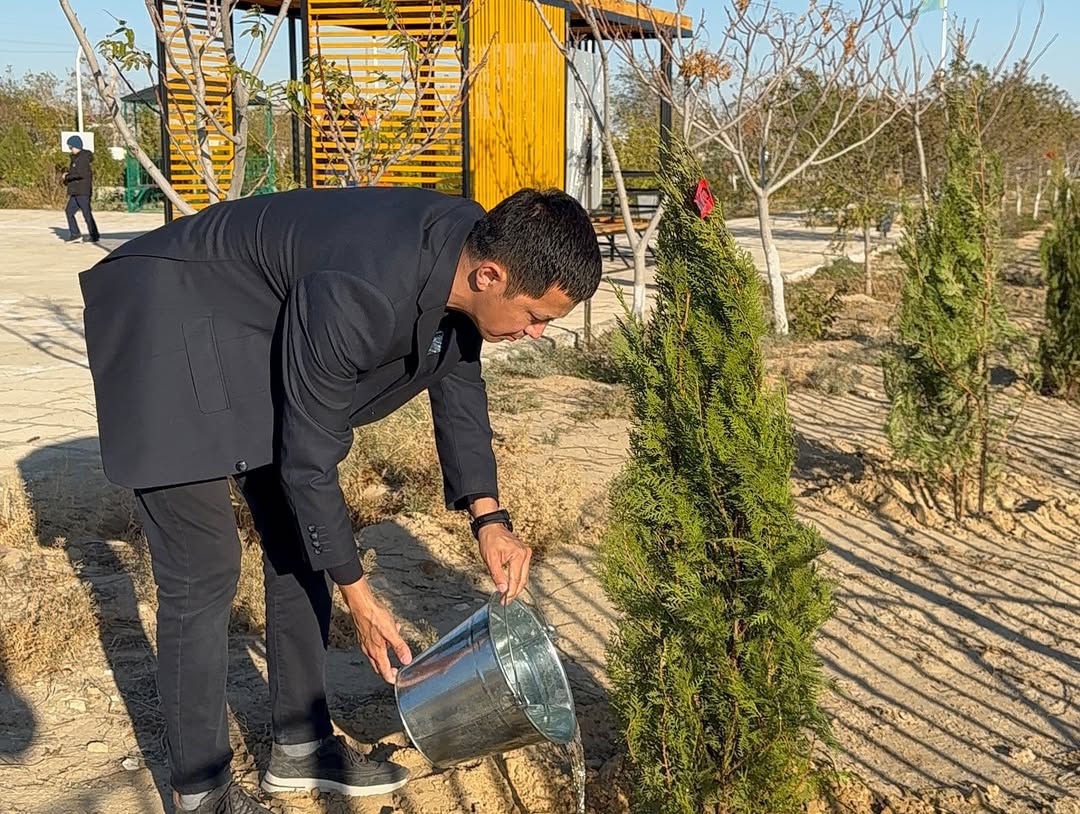 EcoCorner Tenge – зона отдыха и экоуголок для жителей села