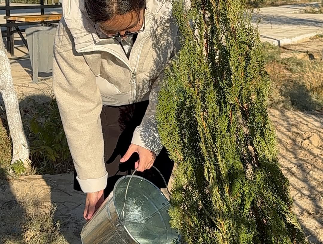 EcoCorner Tenge – зона отдыха и экоуголок для жителей села