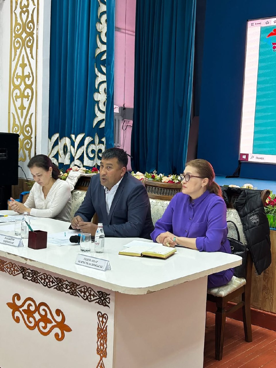 Члены областного Гражданского Альянса в рамках программы действий «Quraq» провели встречу с представителями местного сообщества в Аксаутском сельском округе.