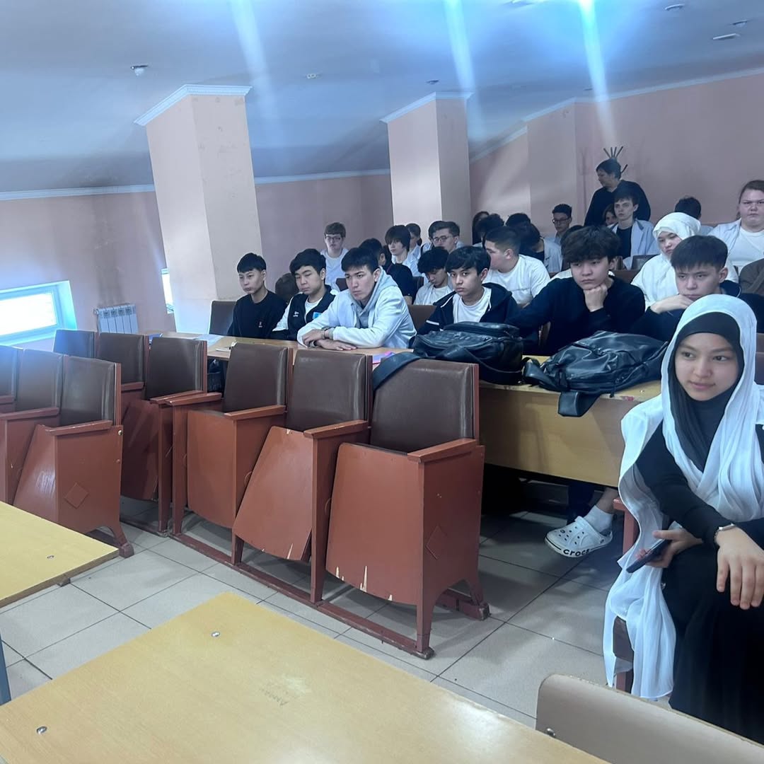 As part of the project to increase religious literacy among the population of Karaganda city, a meeting was held with students of the Karaganda Medical-Technical College.