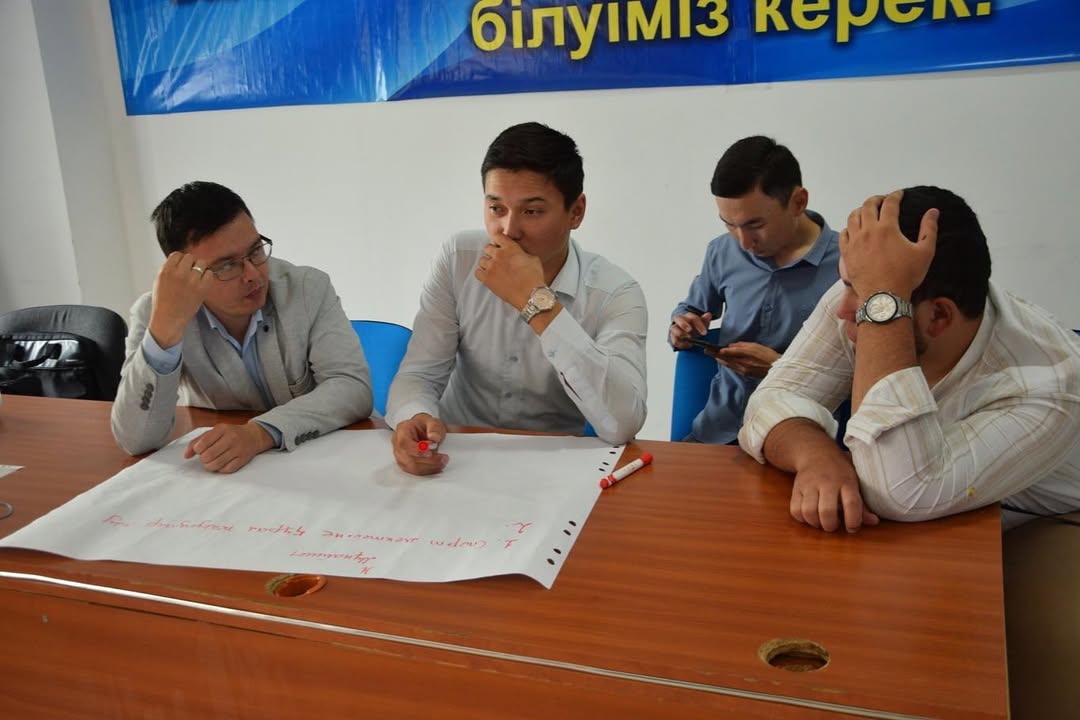 23 мая 2023 года в селе Құрық Каракиинского района прошло мероприятие The World Cafe (Всемирное кафе), на котором обсуждались важные вопросы сельских населённых пунктов.