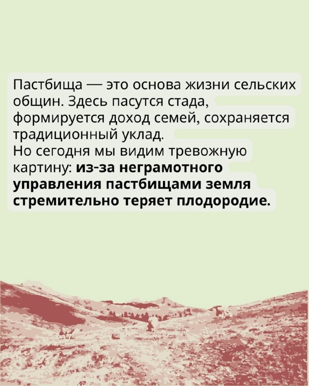 How do pastures degrade?