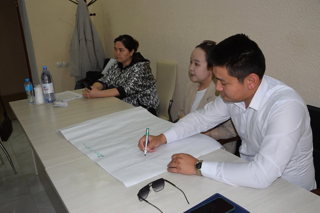 18 мая 2023 года в городе Жанаозен прошло мероприятие The World Cafe (Всемирное кафе), на котором обсуждались важные вопросы сельских населённых пунктов.