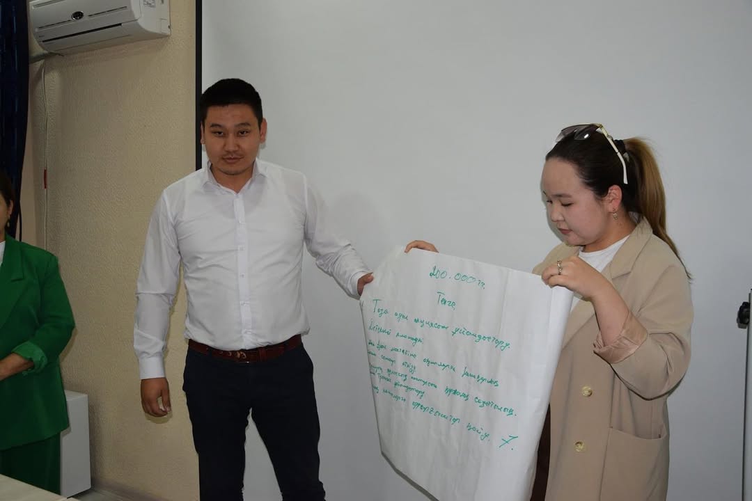 18 мая 2023 года в городе Жанаозен прошло мероприятие The World Cafe (Всемирное кафе), на котором обсуждались важные вопросы сельских населённых пунктов.