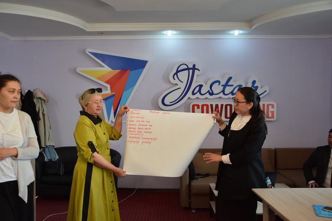 16 мая 2023 года в Мангистауском районе прошло мероприятие The World Cafe (Всемирное кафе), на котором обсуждались важные вопросы сельских населённых пунктов.