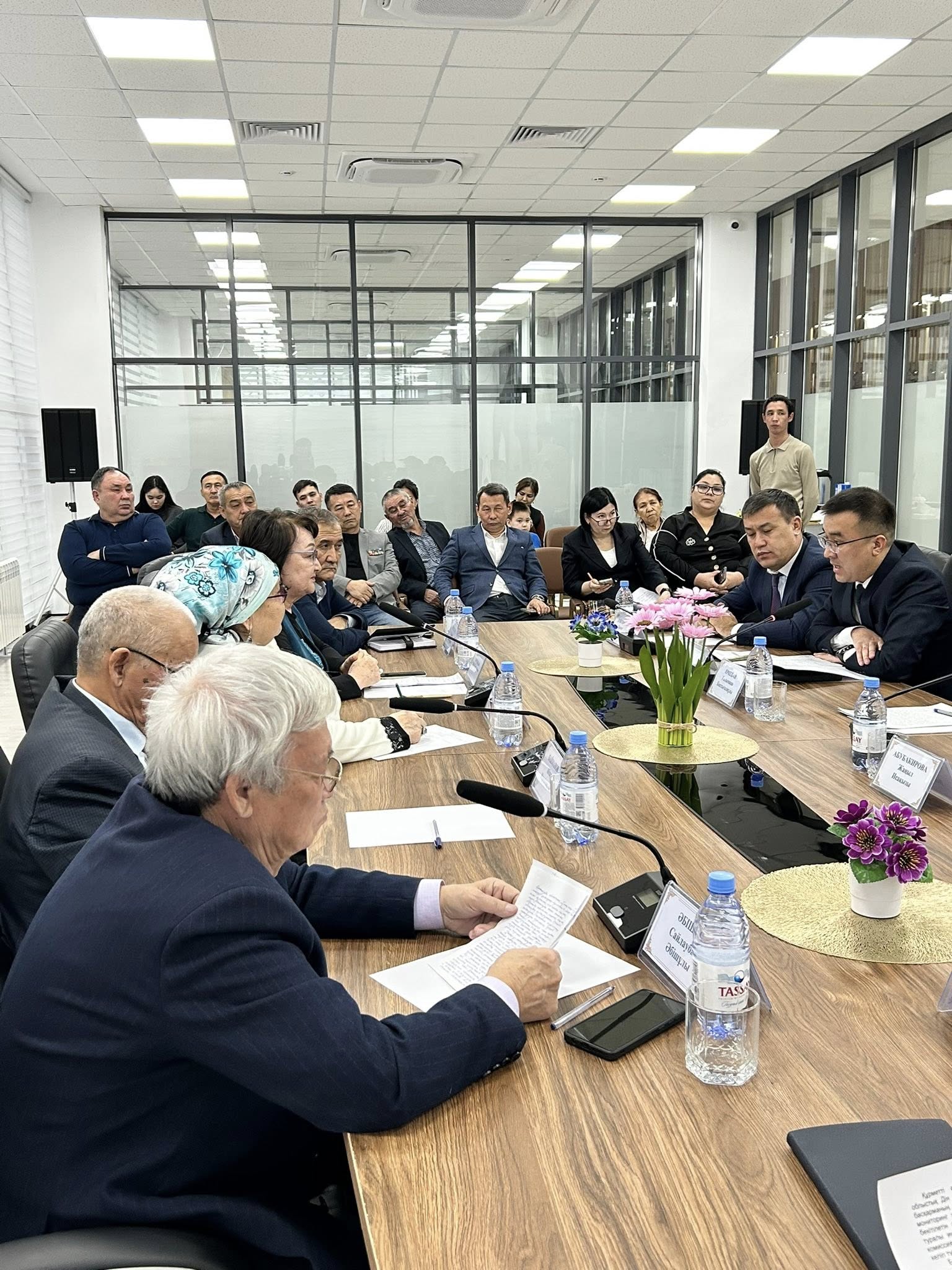 В Кызылординской области состоялась встреча представителей отраслевых управлений и НПО