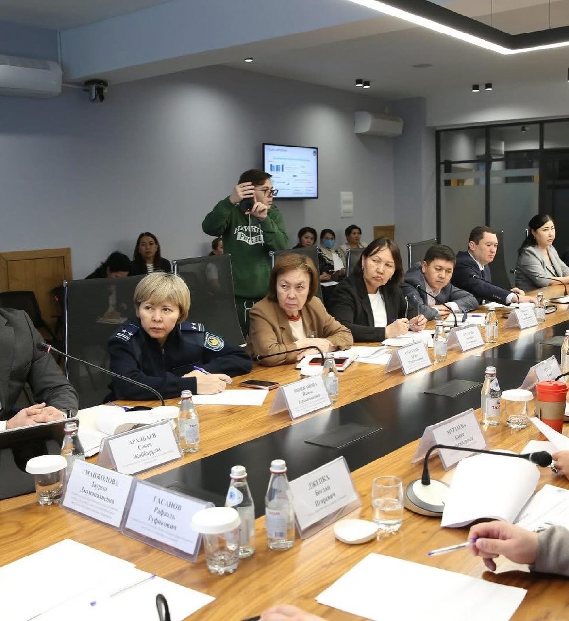 Today, we heard the 2025 report of the Department of Education of Almaty.