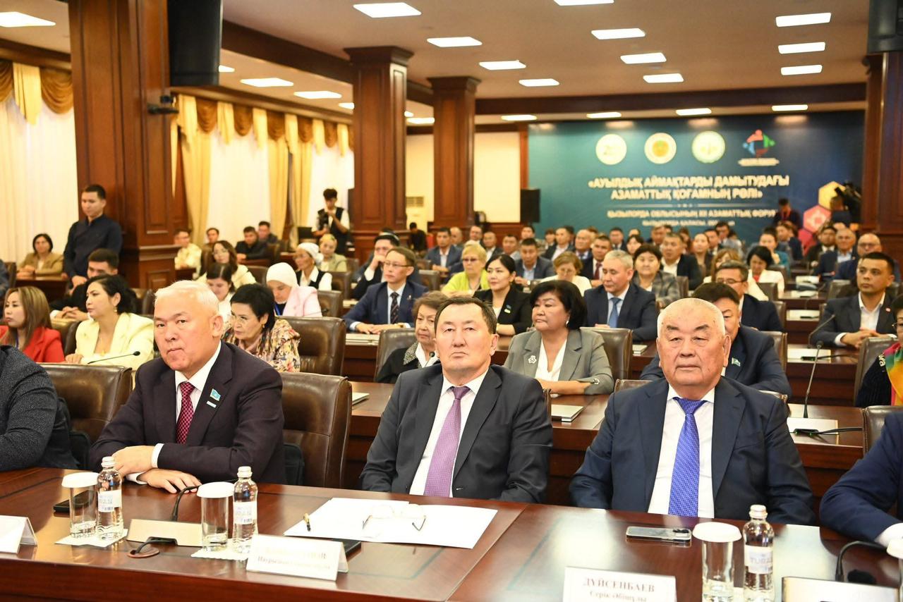 В Кызылорде состоялся XII региональный гражданский форум: «Роль гражданского общества в развитии сельских территорий»