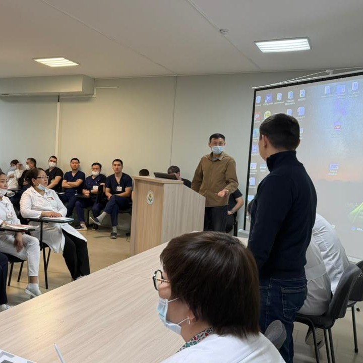 Встреча с персоналом КГП «Многопрофильная областная детская больница» в Караганде