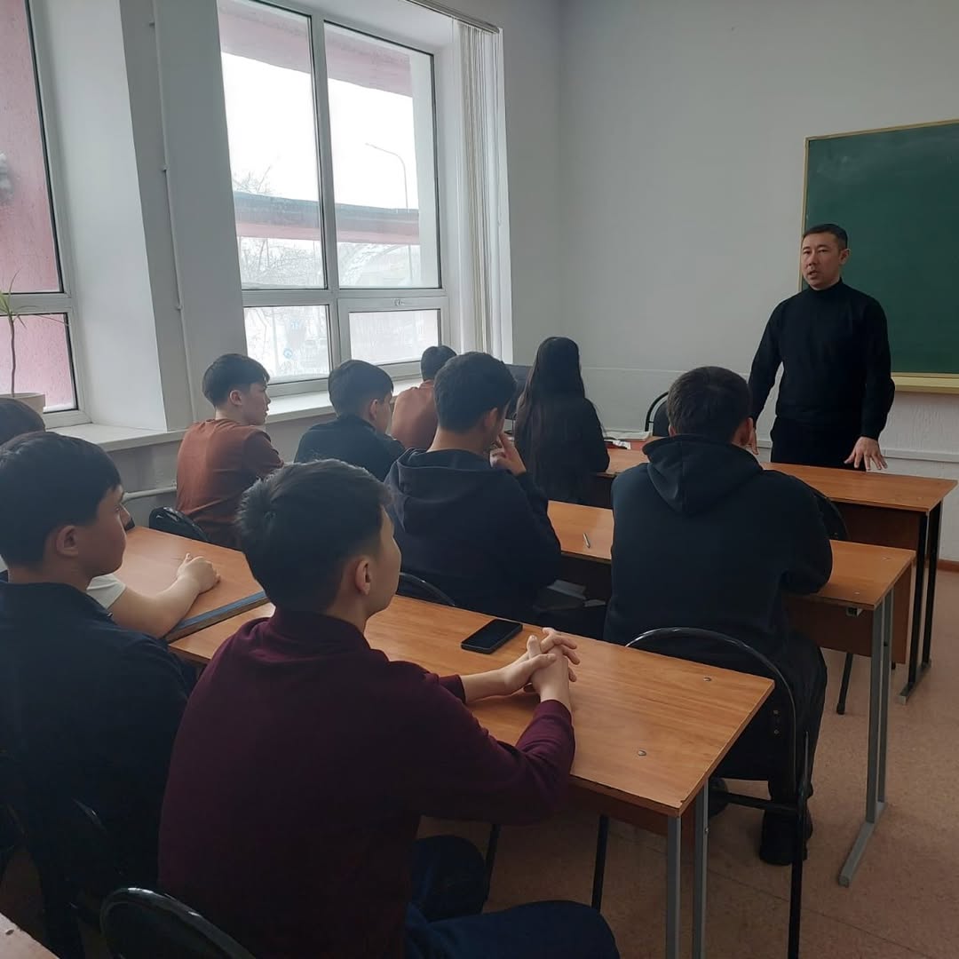 Встреча со студентами Карагандинского технического университета