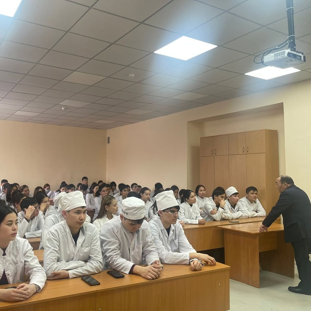 Встреча со студентами Карагандинского медицинского университета