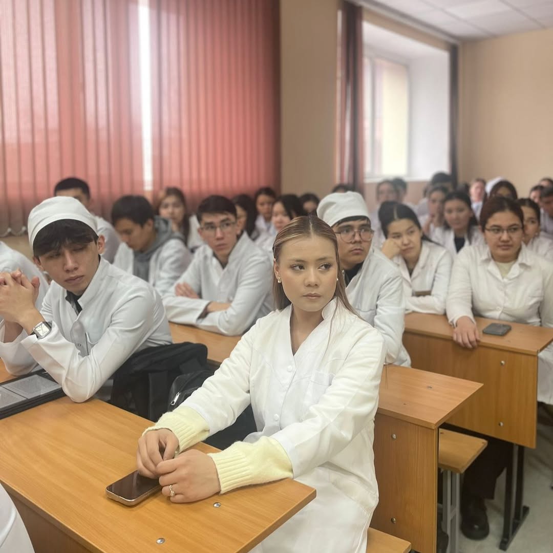 Встреча со студентами Карагандинского медицинского университета