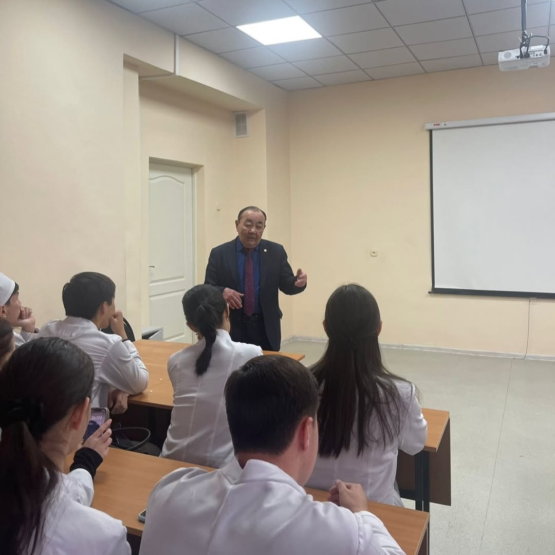 Встреча со студентами Карагандинского медицинского университета