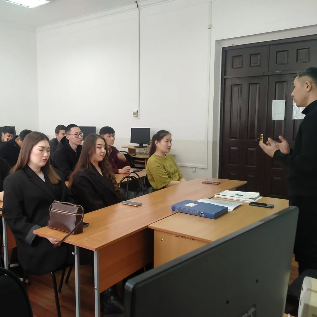 Встреча со студентами Карагандинского технического университета имени академика А. С. Сагинова