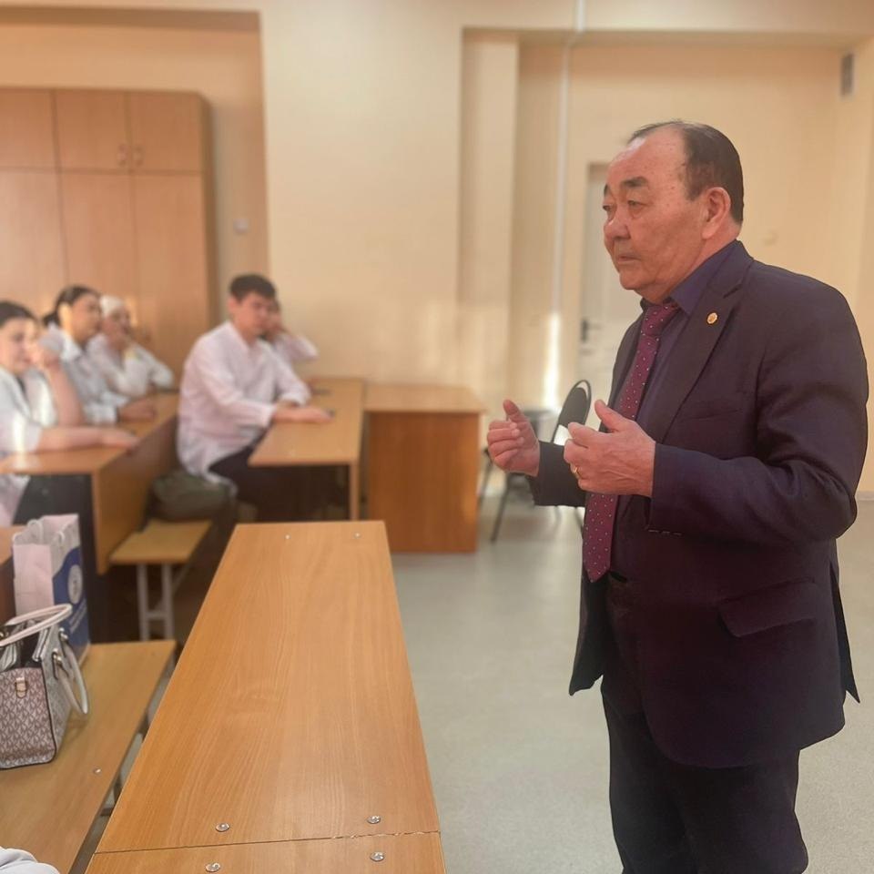 Встреча со студентами Карагандинского медицинского университета