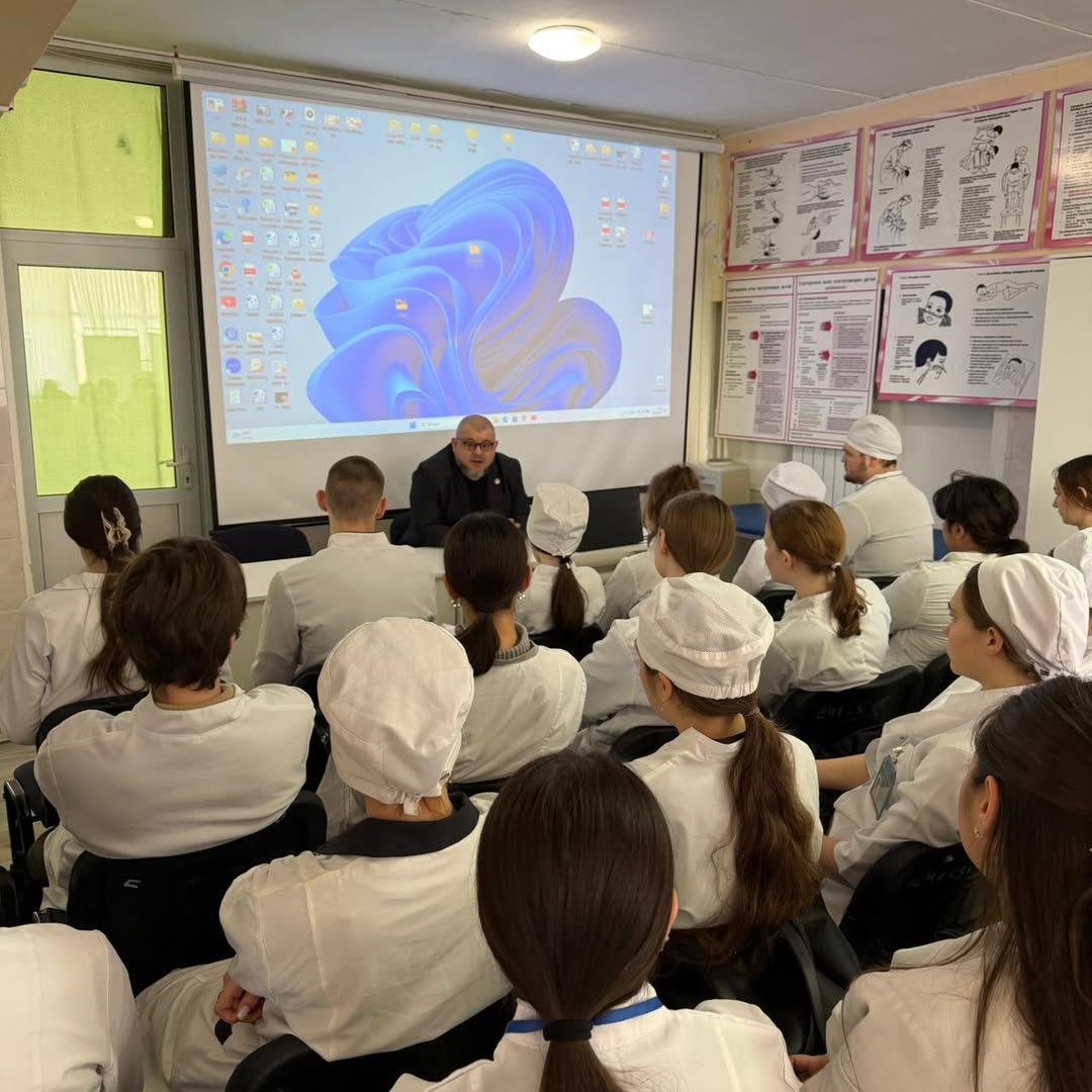 Встреча со студентами Карагандинского областного высшего сестринского колледжа