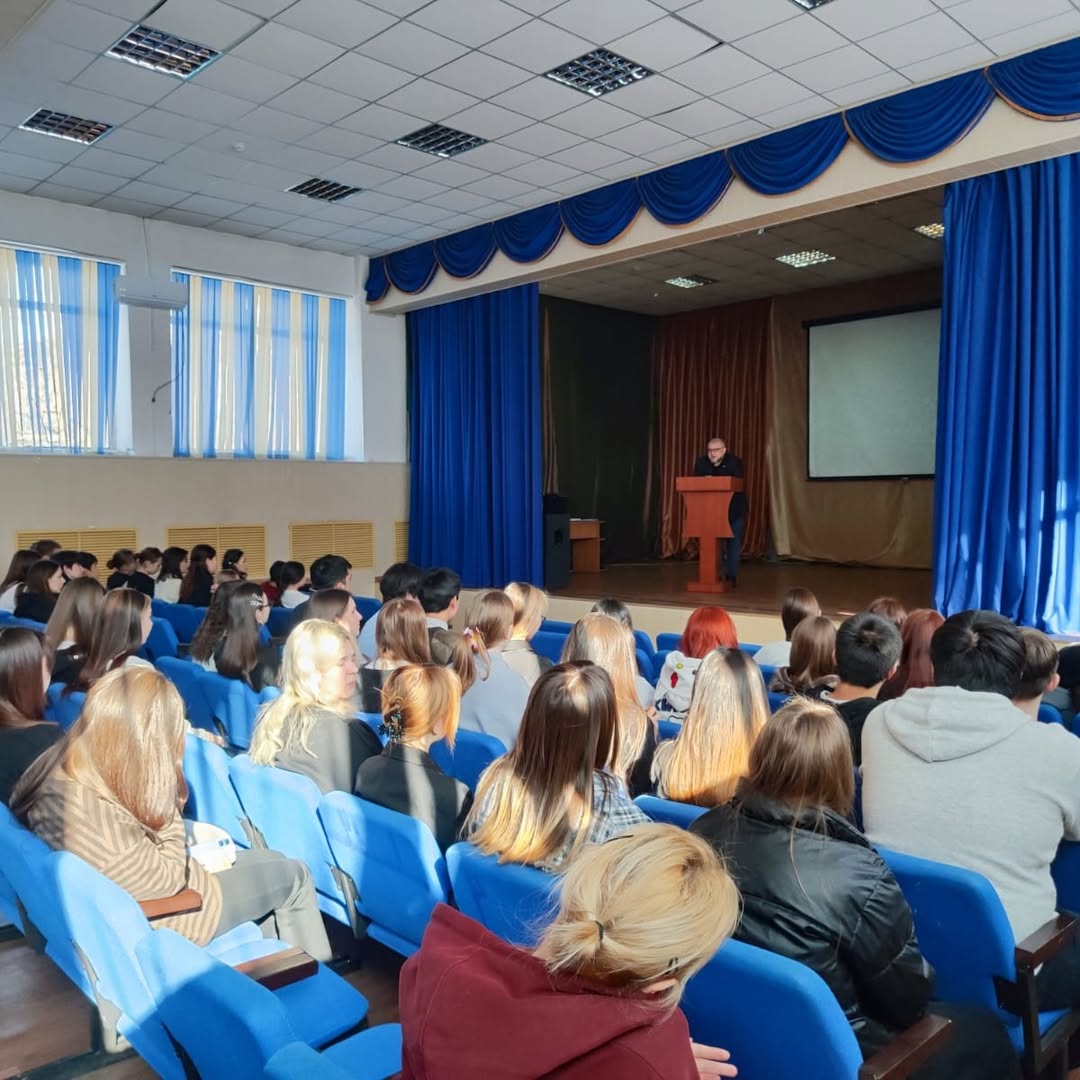 Встреча со студентами ТОО «Высший колледж «Фемида»