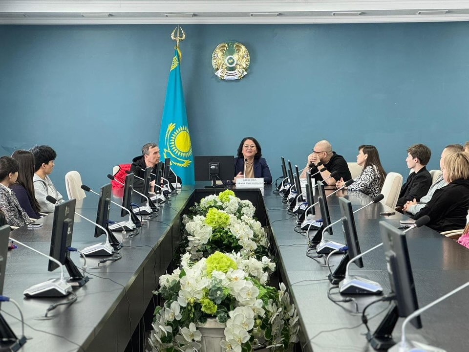 Today, a meeting was held with the youth of ethnocultural associations of the Assembly of the People of Kazakhstan in the Karaganda region, as well as with young people serving in military units.
