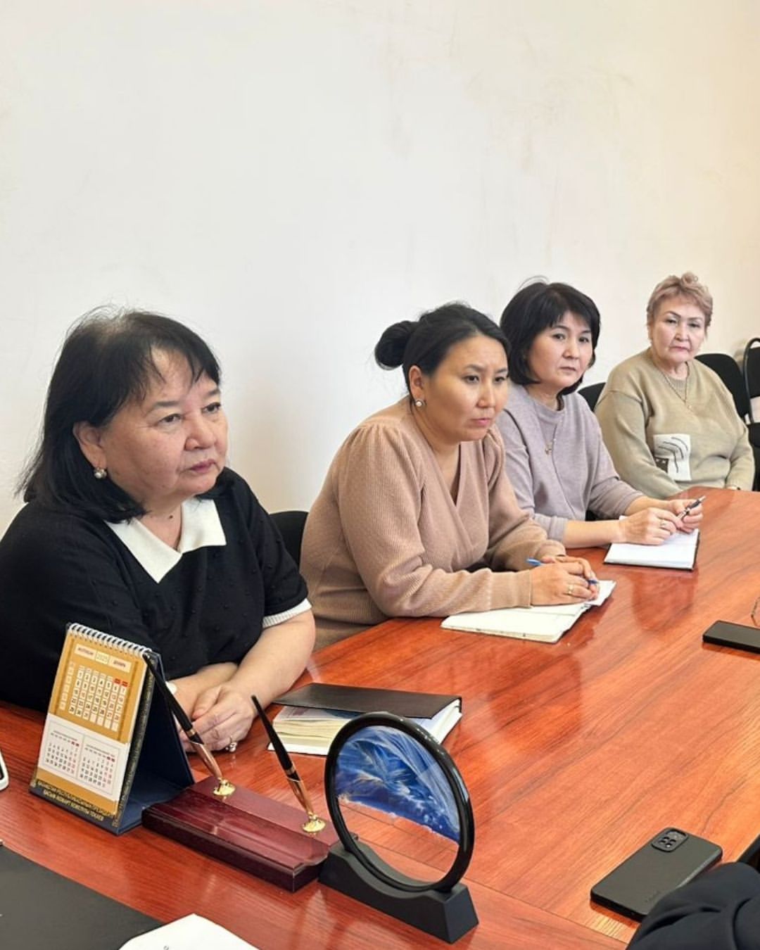 An informational meeting was held with employees of the Shakhtinsk City Department of Sanitary and Epidemiological Control.