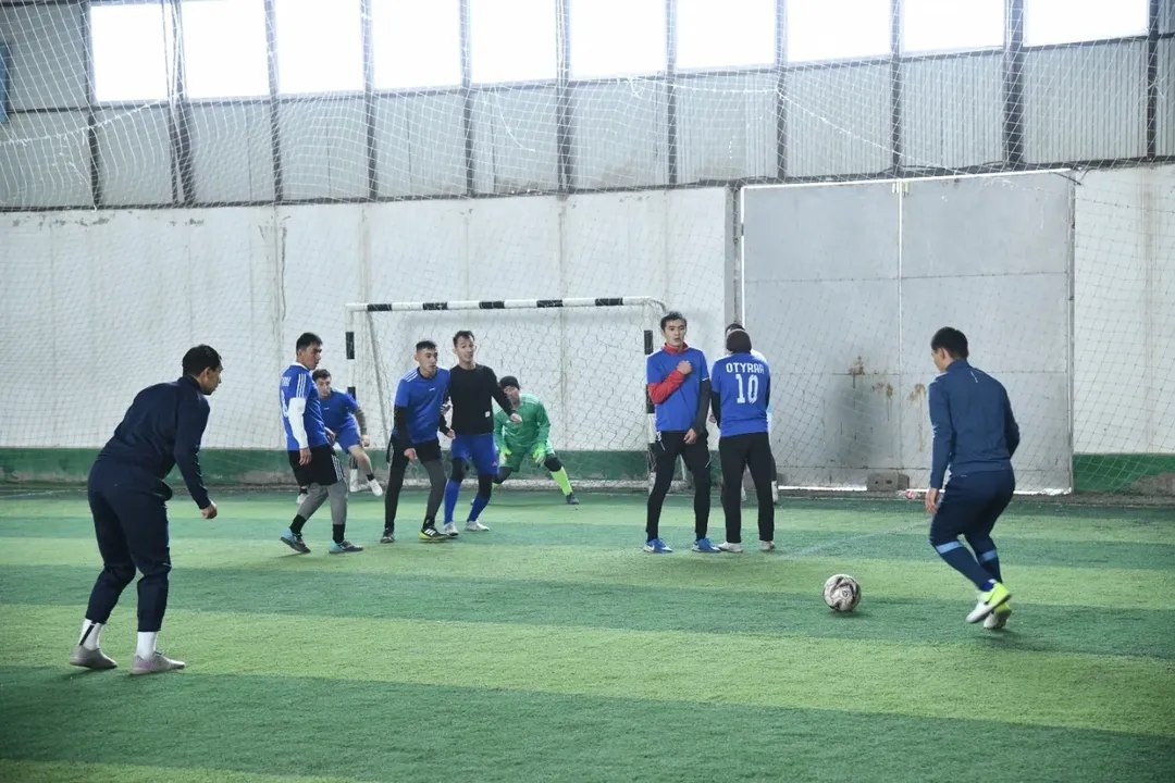 Mini-Football Tournament Held Among Civil Servants in Otrar District