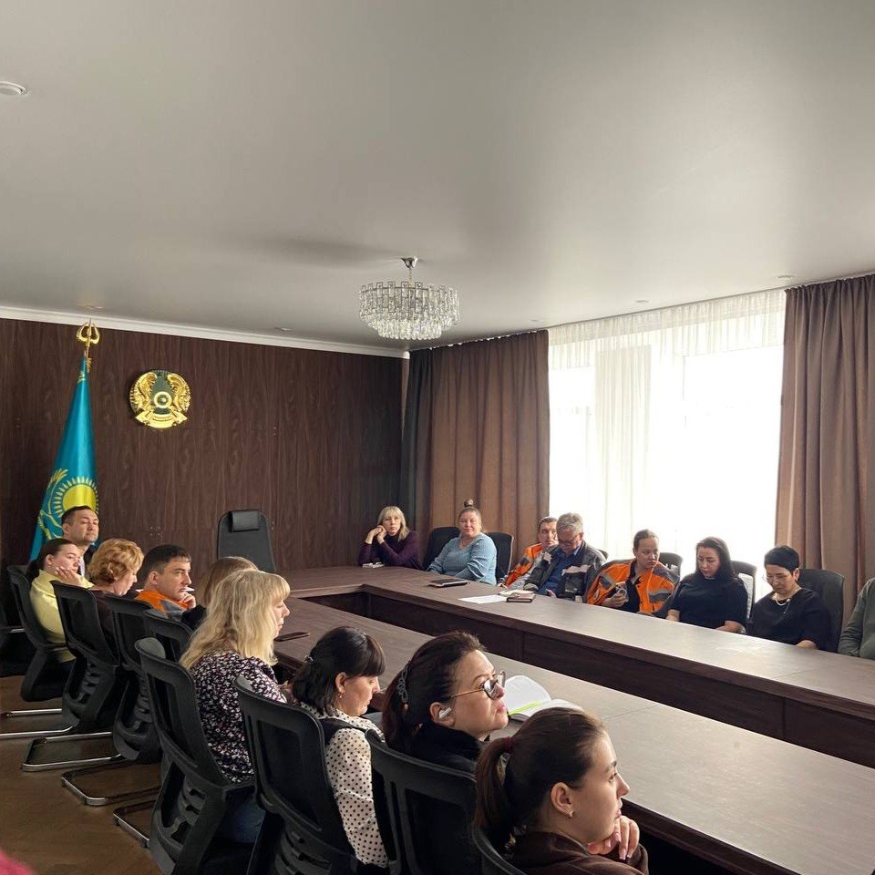 An awareness-raising meeting on corruption prevention was held for employees of LLP “Shakhtinskteploenergo” (CHP plant).