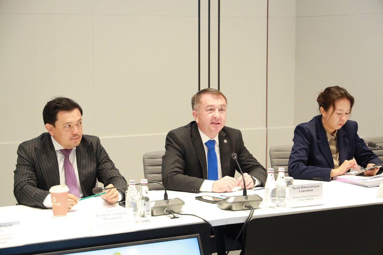 A meeting was held between Minister of Justice Yerlan Sarsembayev and representatives of civil society
